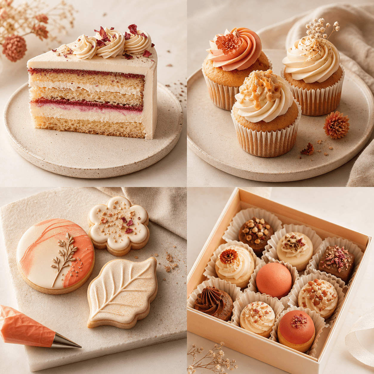 Cupcakes para celebraciones y regalos.