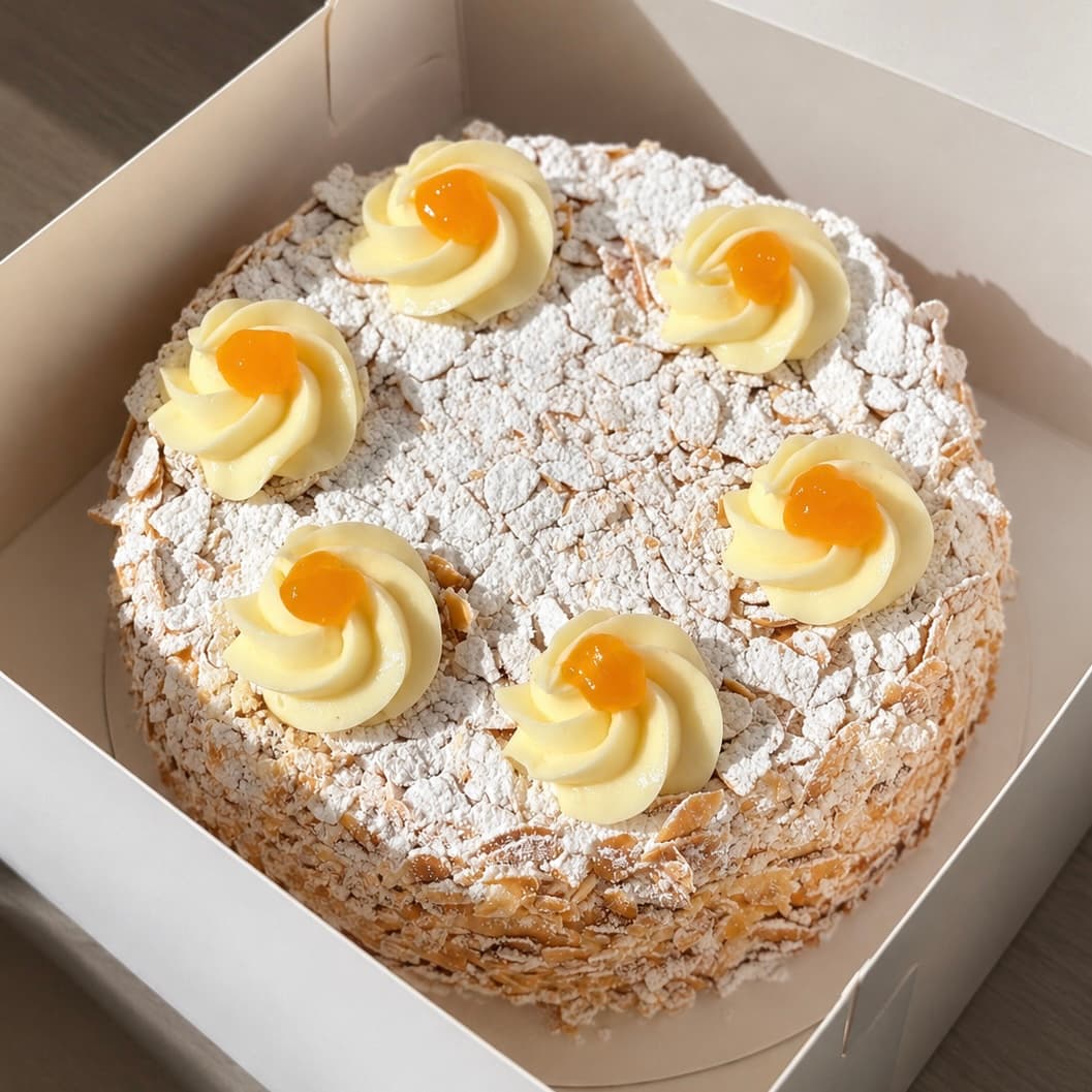 Pastel Sara de Almendra 1.200g