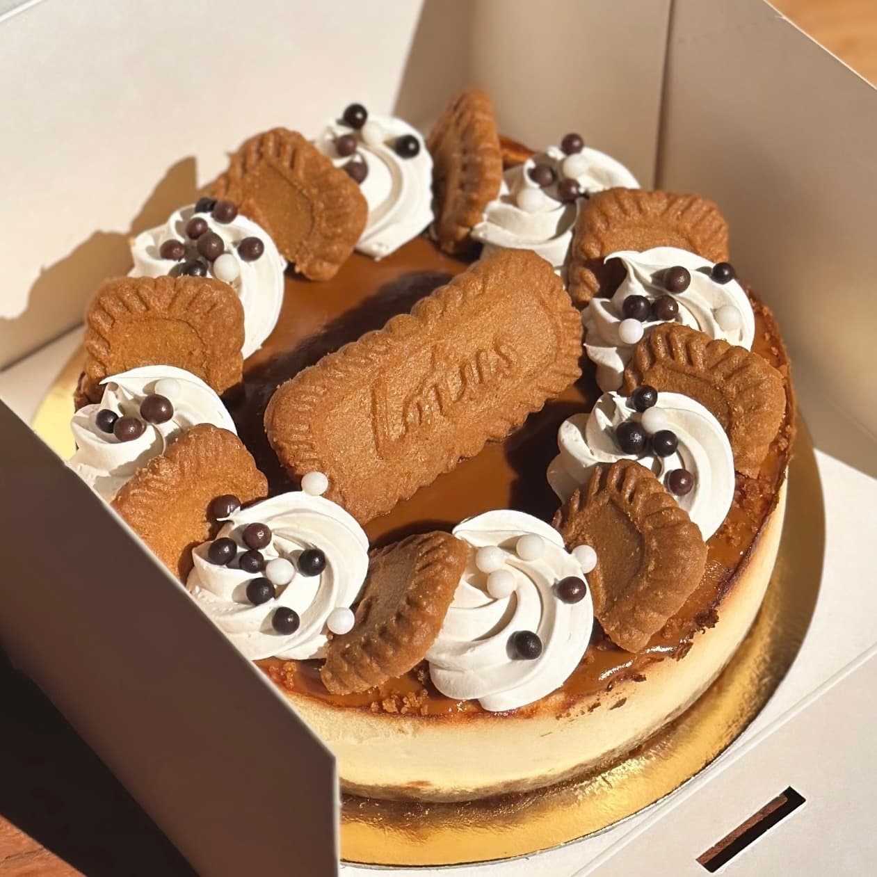 Cheesecake con galleta Biscoff